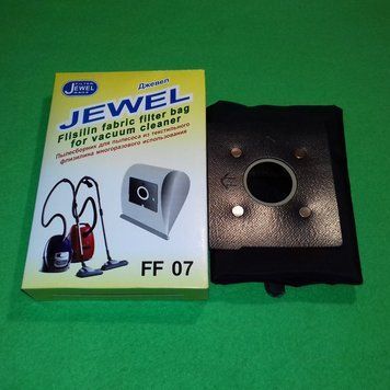 Багаторазовий флізеліновий мішок Jewell FF-07 для пилососів LG ELECTRONICS 133213 фото