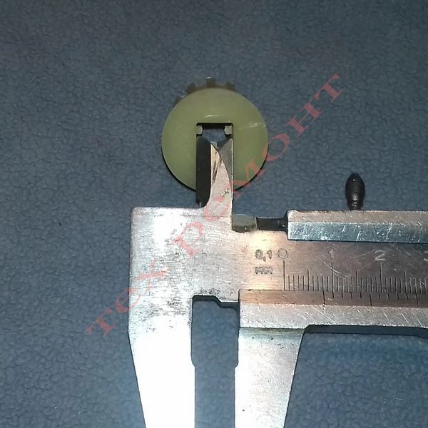 Муфта шнека для Эльво (зубьев = 12, D=23 mm, d=19,5, общая длина = 22,5 ) 00208 фото