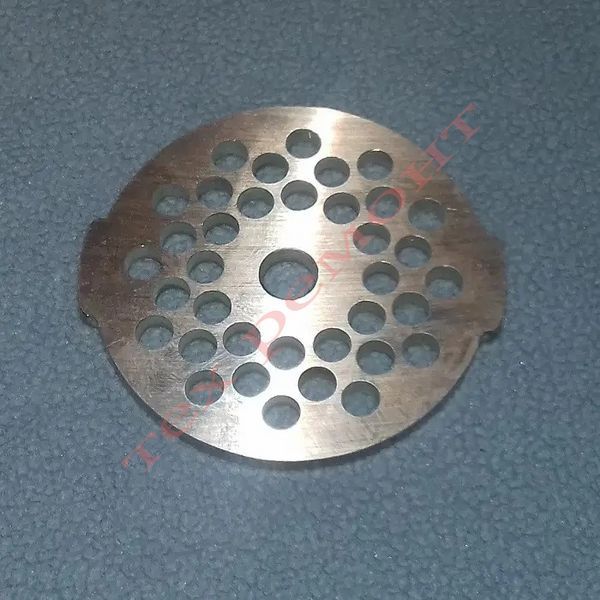 Решётка SS-192246 для мясорубки Moulinex, Krups и Tefal (D=54мм, d центра=7мм, d ячейки=5мм) 00190 фото