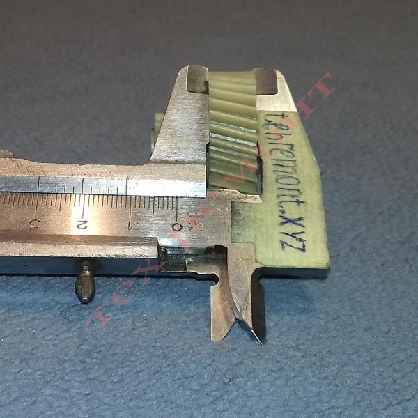 Шестерня для мясорубки Эльво и Vitek (Z=34; z=12; D=37мм; d=18мм; H=25мм) (Украина) 85a фото