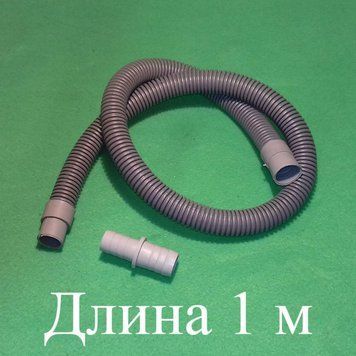 Удлинительный шланг слива воды (длина 1 м) от производителя Waterstal для стиральной машины (переходник в комплекте) 12031 фото