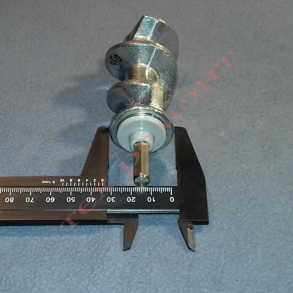 Шнек SS-989487 з кільцем ущільнювача для м'ясорубки&nbsp;Tefal, Moulinex, Krups (L = 128 мм) 950 фото