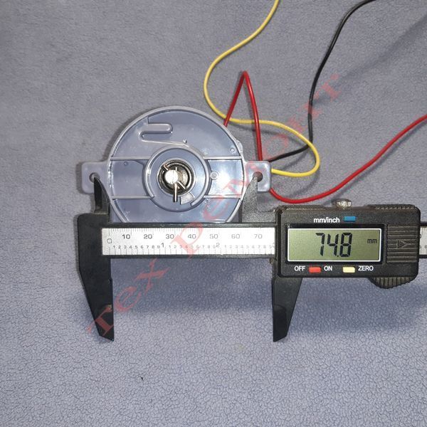 Таймер (WX-15-040 3W) на 3 провода для стиральной машины полуавтомат типа  Сатурн, Рига, Аурика, Волна, Сибирь 00464 фото