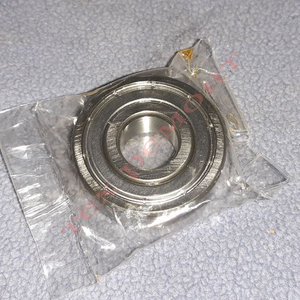Підшипник бака та мотора SKF 6201-2z (6201 zz) для Ariston, Indesit, Candy в целофановому пакеті (оригінал) 60021 фото