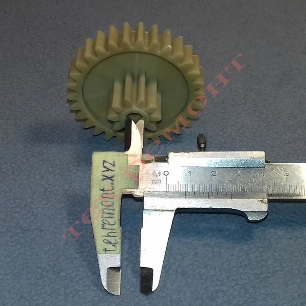 Шестерня редуктора для мясорубки Elenberg MG1530 (Z=30; z=10; D=64, d=24, H=30) (Украина) 87a фото